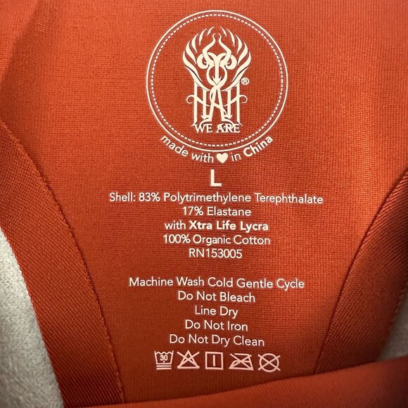 We Are HAH Womens High-End Bronze Thong Size L - Picture 2 of 4